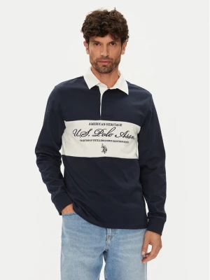 U.S. Polo Assn. Polo MUP4075 Granatowy Regular Fit