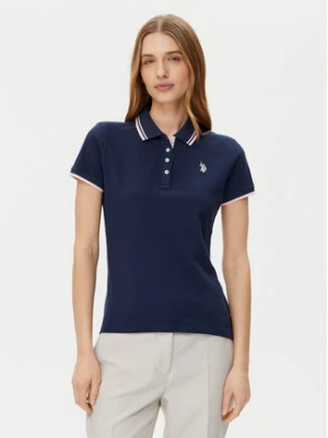 U.S. Polo Assn. Polo WUP0812 Granatowy Regular Fit