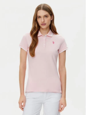 U.S. Polo Assn. Polo WUP0812 Różowy Regular Fit