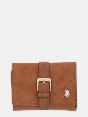U.S. Polo Assn. portfel damski z imitacji skóry CHAMPANY