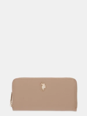 U.S. Polo Assn. portfel Jones damski kolor beżowy BEUJE8658WVP