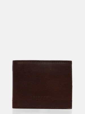 U.S. Polo Assn. portfel skórzany Sti.H Wallet kolor brązowy AIUS82353MHA