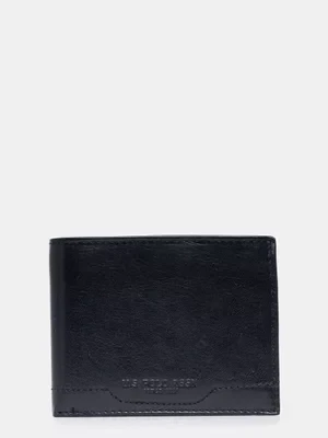 U.S. Polo Assn. portfel skórzany Sti.H Wallet kolor granatowy AIUS82353MHA