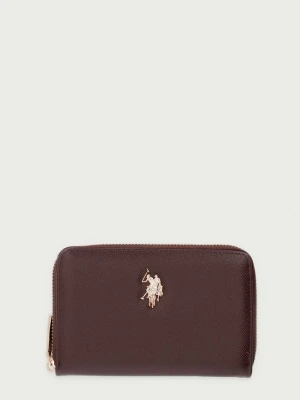 U.S. Polo Assn. portfel z imitacji skóry Jones brązowy