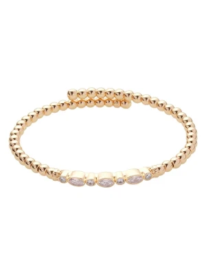 U.S. Polo Assn. Pozłacana bransoletka z kryształami rozmiar: onesize