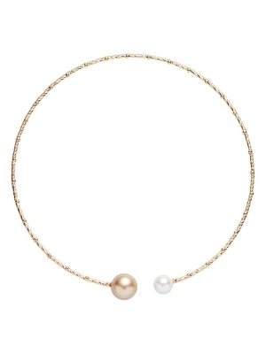 U.S. Polo Assn. Pozłacany naszyjnik z perłami syntetycznymi - Ø 13 cm rozmiar: onesize