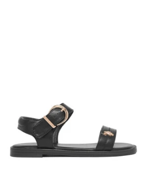 U.S. Polo Assn. Sandały EO-ADELA001K/6Y1 Czarny