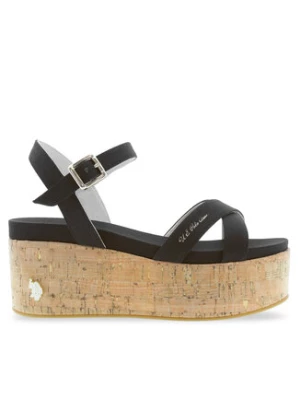 U.S. Polo Assn. Sandały Loren LOREN002 Czarny