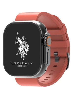 U.S. Polo Assn. Smartwatch w kolorze koralowo-czarnym rozmiar: onesize