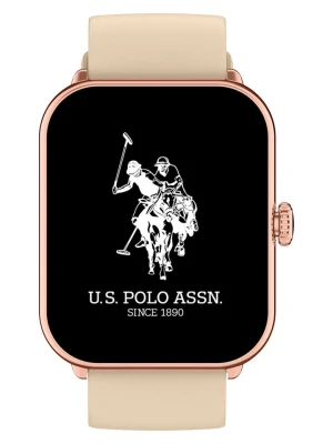 U.S. Polo Assn. Smartwatch w kolorze różowozłoto-beżowym rozmiar: onesize