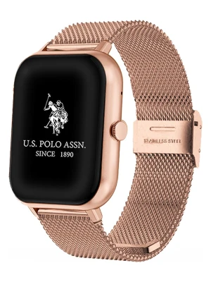 U.S. Polo Assn. Smartwatch w kolorze różowozłotym rozmiar: onesize