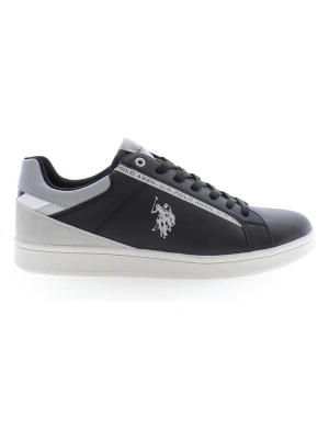 U.S. Polo Assn. Sneakersy "Alcor" w kolorze czarno-szarym rozmiar: 44