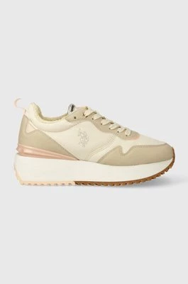 U.S. Polo Assn. sneakersy BAYLE kolor beżowy BAYLE001W 4NH2CHEAPER