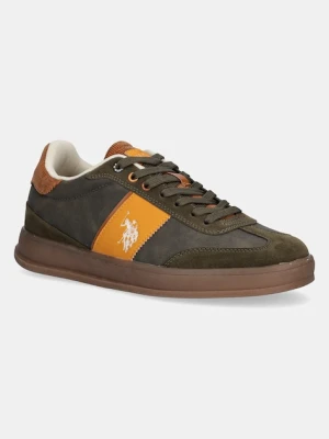 U.S. Polo Assn. sneakersy CAMPY004A męskie kolor zielony CAMPY004M/EUT1