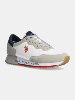 U.S. Polo Assn. sneakersy CLEEF kolor biały CLEEF006M/DUS1