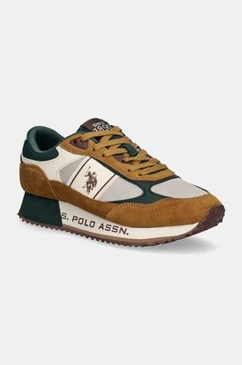 U.S. Polo Assn. sneakersy CLEEF kolor brązowy CLEEF007M/DMS1