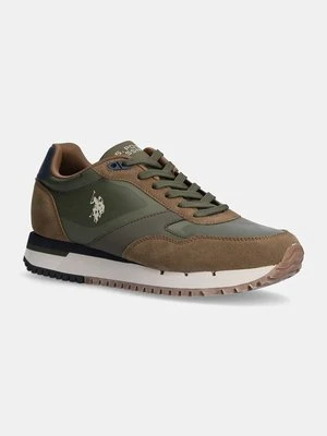 U.S. Polo Assn. sneakersy JUSTIN kolor zielony JUSTIN001M/DYN1