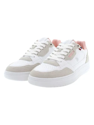 U.S. Polo Assn. Sneakersy "Kosmo" w kolorze biało-beżowym rozmiar: 38