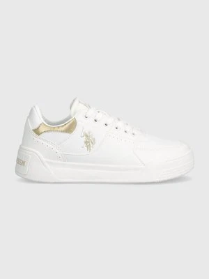 U.S. Polo Assn. sneakersy NOLE kolor biały NOLE001W 4YN1