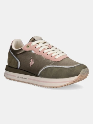 U.S. Polo Assn. sneakersy SACHA009C kolor zielony SACHA009W/ENH1