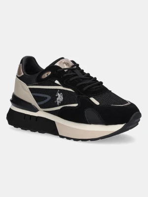 U.S. Polo Assn. sneakersy VICKY001 damskie kolor czarny VICKY001W/ETS1