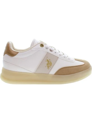 U.S. Polo Assn. Sneakersy w kolorze biało-jasnobrązowym rozmiar: 39