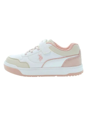 U.S. Polo Assn. Sneakersy w kolorze biało-jasnoróżowym rozmiar: 38
