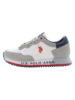 U.S. Polo Assn. Sneakersy w kolorze biało-szarym rozmiar: 44