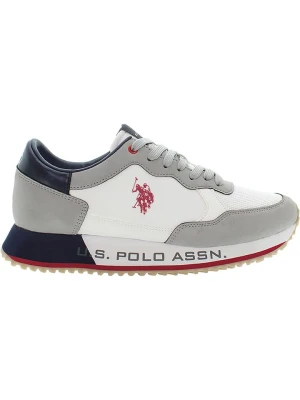 U.S. Polo Assn. Sneakersy w kolorze biało-szarym rozmiar: 42