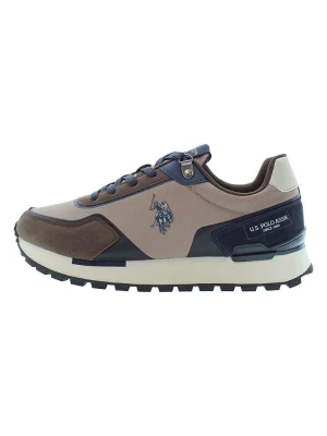 U.S. Polo Assn. Sneakersy w kolorze brązowo-granatowym rozmiar: 45
