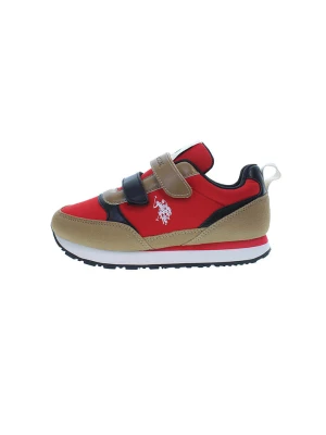 U.S. Polo Assn. Sneakersy w kolorze jasnobrązowo-czerwonym rozmiar: 31