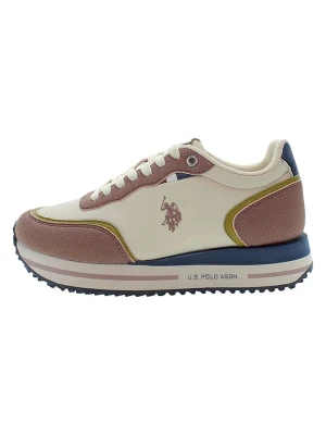U.S. Polo Assn. Sneakersy w kolorze jasnoróżowo-granatowo-kremowym rozmiar: 37