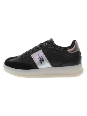 U.S. Polo Assn. Sneakersy w kolorze srebrno-czarnym rozmiar: 37