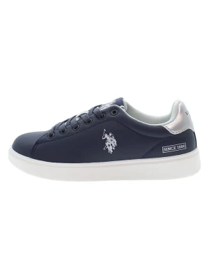 U.S. Polo Assn. Sneakersy w kolorze srebrno-granatowym rozmiar: 35