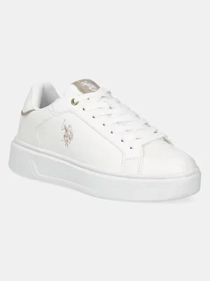 U.S. Polo Assn. sneakersy YVONNE001W/5Y2 damskie kolor biały YVONNE