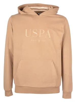 U.S. Polo Assn. Spodnie dresowe w kolorze beżowym rozmiar: M