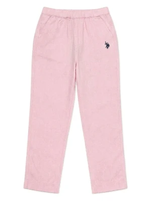 U.S. Polo Assn. Spodnie w kolorze jasnoróżowym rozmiar: XXL