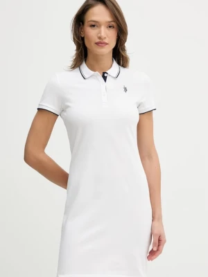U.S. Polo Assn. sukienka bawełniana POLO DRESS