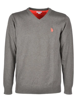 U.S. Polo Assn. Sweter w kolorze antracytowym rozmiar: L