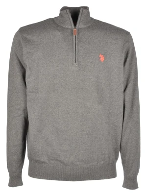 U.S. Polo Assn. Sweter w kolorze antracytowym rozmiar: L