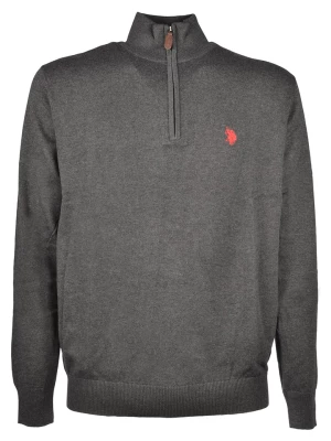 U.S. Polo Assn. Sweter w kolorze antracytowym rozmiar: L