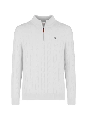 U.S. Polo Assn. Sweter w kolorze białym rozmiar: XL