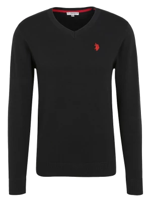 U.S. Polo Assn. Sweter w kolorze czarnym rozmiar: 3XL