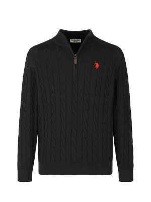 U.S. Polo Assn. Sweter w kolorze czarnym rozmiar: L