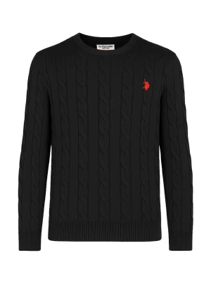 U.S. Polo Assn. Sweter w kolorze czarnym rozmiar: XXL