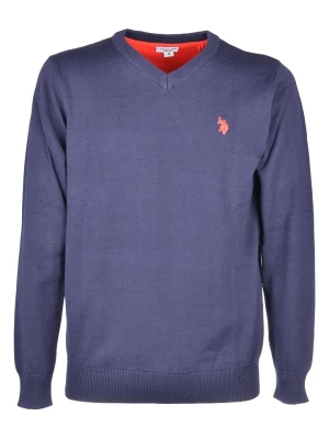 U.S. Polo Assn. Sweter w kolorze granatowym rozmiar: L