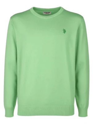 U.S. Polo Assn. Sweter w kolorze zielonym rozmiar: XXL