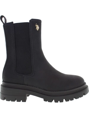 U.S. Polo Assn. Sztyblety w kolorze czarnym rozmiar: 36