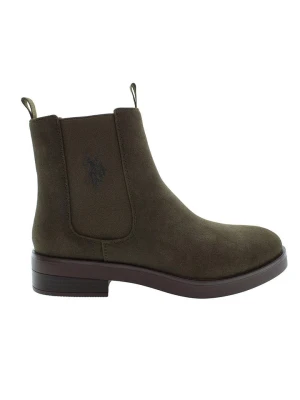 U.S. Polo Assn. Sztyblety w kolorze khaki rozmiar: 36