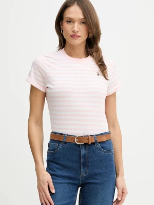 U.S. Polo Assn. t-shirt bawełniany STRIPE CREW NECK